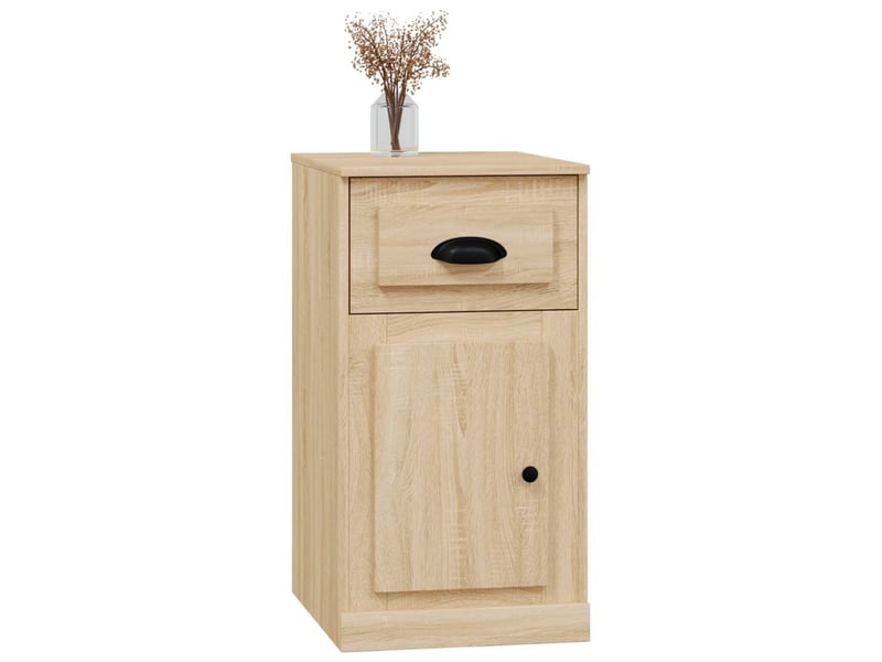  Armoire latérale, meuble de rangement avec tiroir chêne sonoma 40x50x75 cm  - Conforama D
