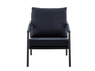 Fauteuil fixe MAISONORA Simili noir