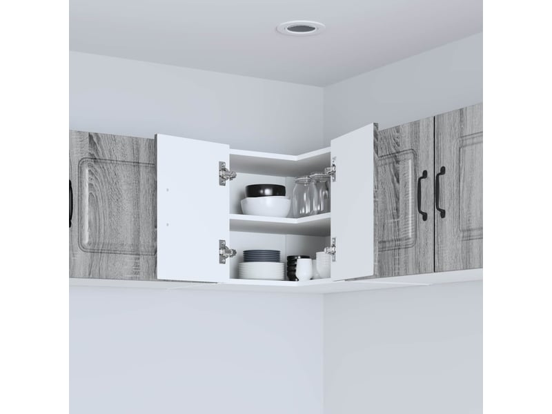  Panneau de lave-vaisselle kalmar gris sonoma 57x57x40cm  - Conforama D