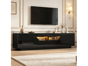Meuble tv coloris noir 180 cm EVRYAE   