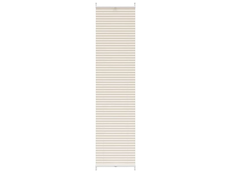 Store plissé, store de fenêtre 40x200 cm crème cf46642 - Conforama A