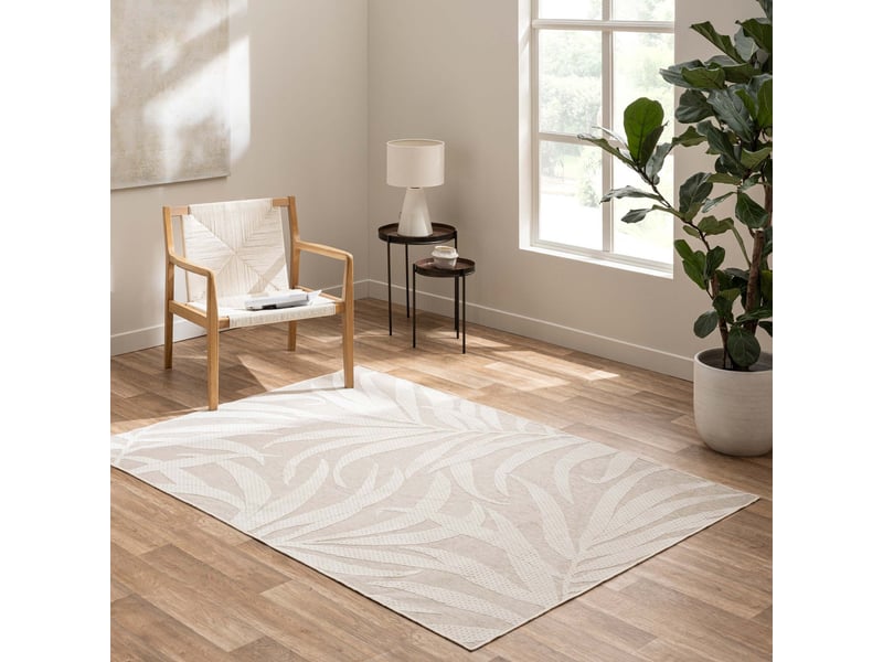  Tapis déco relief cancun 140x200cm naturel  - Conforama E