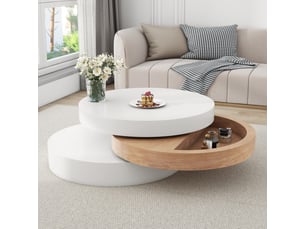 Table basse  coloris blanc <strong></strong> <strong></strong>