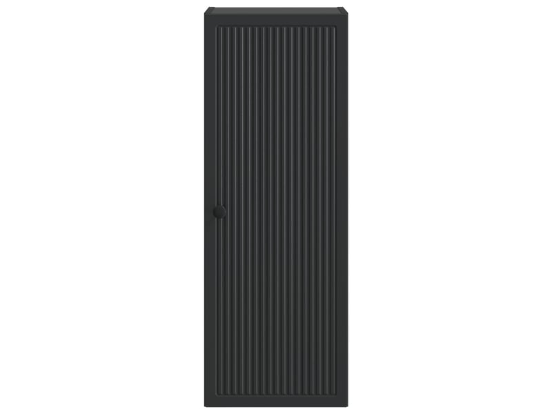  Armoire murale salon, meuble de rangement noir 33 x 34,5 x 90 cm bois d'ingénierie shl6856  - Conforama D