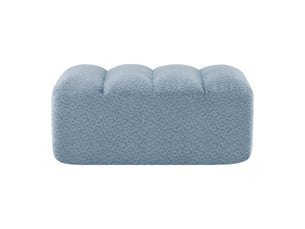 Pouf / repose pied <strong>GENERIC HOME</strong> <strong></strong> bleu