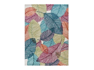 Tapis atticgo viva rectangulaire multicolore - 100% polypropylène, dos en jute
