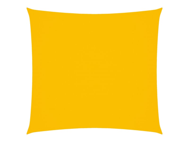  Voile de parasol - voile d'ombrage tissu oxford carré 7x7 m jaune  - Conforama A