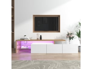 Meuble tv coloris blanc    Morn Vibe
