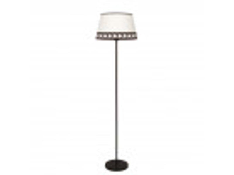 Lampadaire fabrilamp dalia e27 coloris beige marron 165 x 40 x 40 cm 114841002 - Conforama B