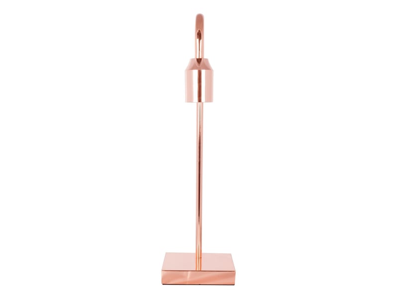  Lampe à poser en métal galileo 50cm cuivre  - Conforama B