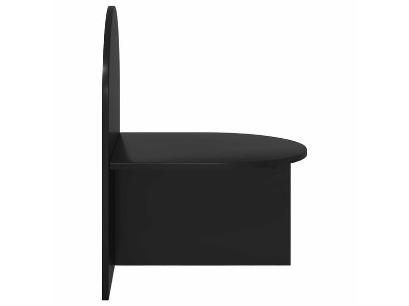  Table de chevet - cabinet de chevet - table de nuit chêne noir 48 x 49 x 65 cm bois d’ingénierie  - Conforama D