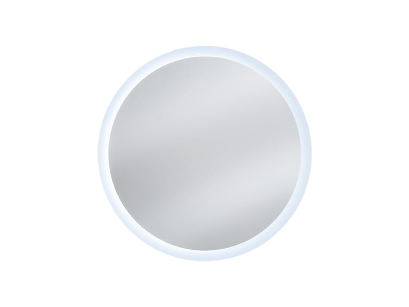  Miroir salle de bain led rond 80 cm sans cadre design  - Conforama A