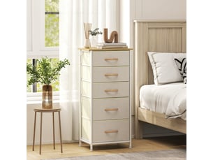 Chiffonnier    <strong></strong> <strong></strong> coloris beige