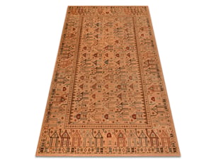 Tapis en laine kashqai 4304 100 oriental, ethnique, couleur saumon   bordeaux 160x240 cm