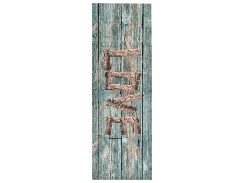  Tapis rectangulaire lavable 60 x 300 cm antidérapant doux rétro cuisine couloir en polyamide gris 02_0046520  - Conforama B