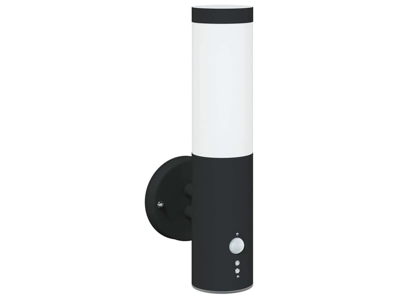  Applique murale extérieure noir 15x7,5x33 cm shl43667  - Conforama A