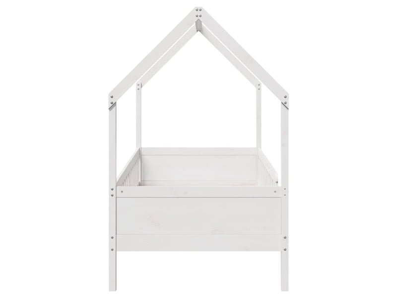  Cadre de lit d'enfants - lit jeune forme de maison sans matelas pin  - Conforama E