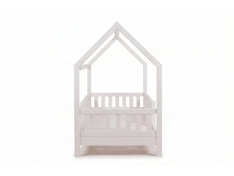  Yappytrygg - lit cabane 160x80 cm - blanc 4754010385911 - Conforama E
