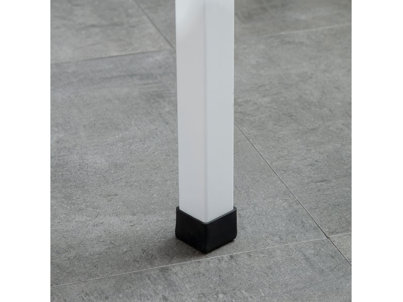  Table basse réglable en hauteur 91.5x61.5x76 cm noir  - Conforama C