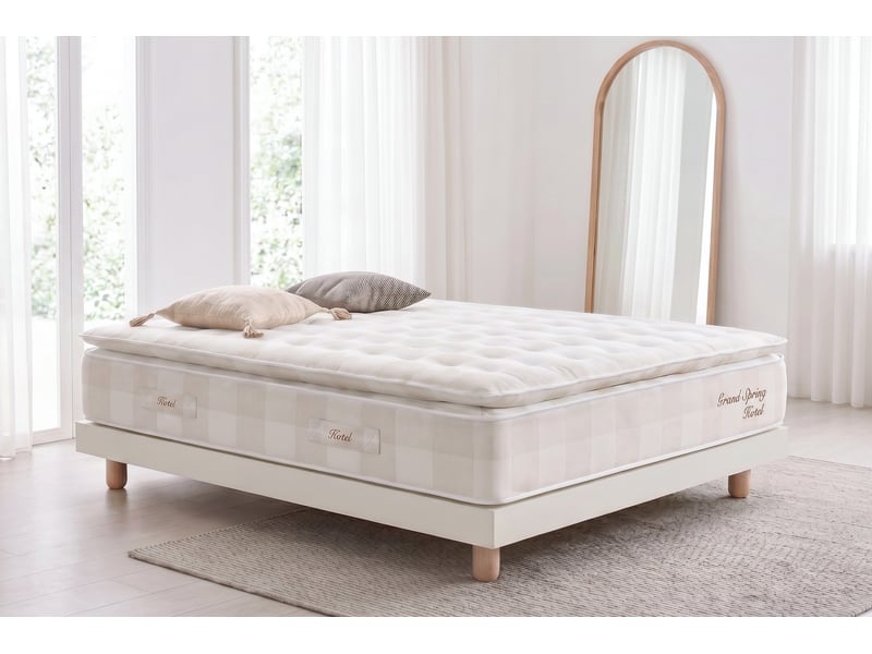  Matelas ressorts ensachés grand spring hotel 30 cm - 80x200 cm - fermeté élevée- moonia  - Conforama B