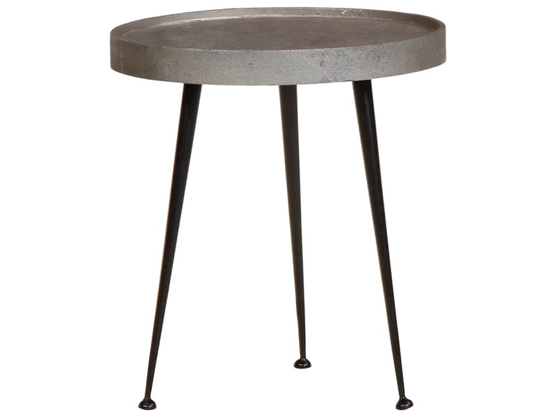  Table basse 3 pcs - table de salon - table à thé en bois composite argenté  - Conforama E