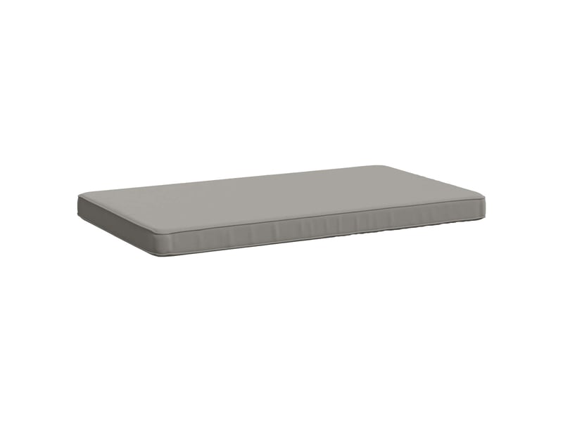  Lot de 2 coussins de banc, coussins d'assise vught 100 % polyester gris cf57997  - Conforama D