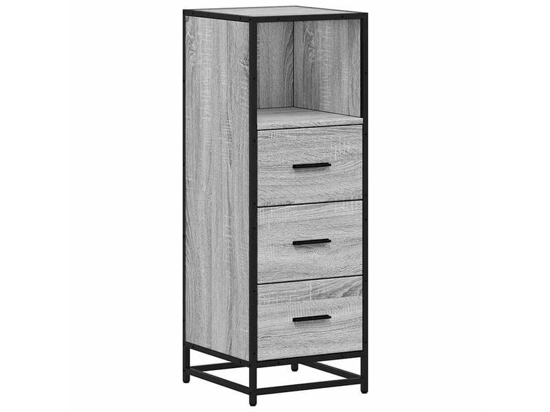 Armoire de salle de bain, cabinet de salle de bain sonoma gris 35x37,5x100 cm cf65128 - Conforama A