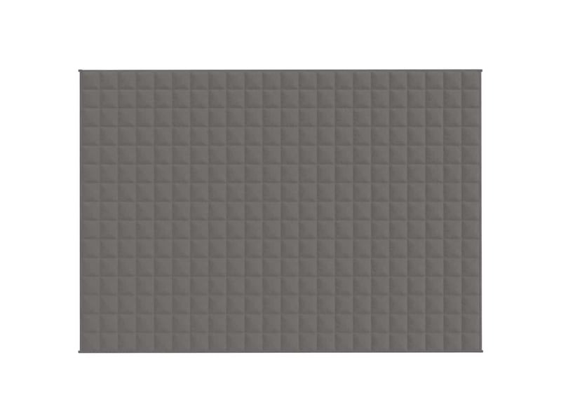  Couverture lestée adulte gris 155x220 cm 11 kg tissu shl46293  - Conforama C