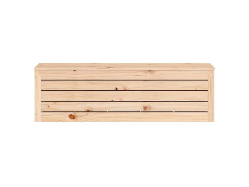  Boîte de rangement, coffre de rangement 109x36,5x33 cm bois massif de pin  - Conforama E