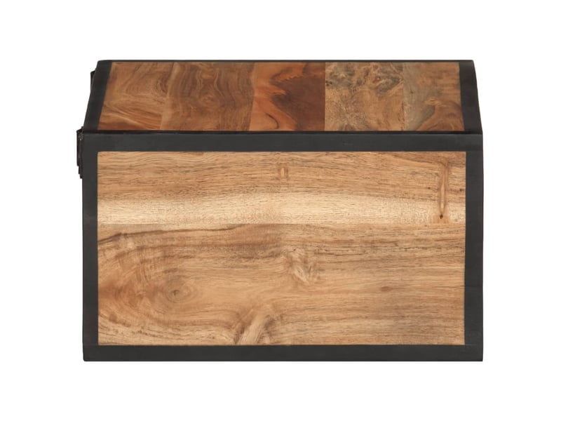  Table de chevet - cabinet de chevet - table de nuit murale 35x35x20 cm bois massif d'acacia  - Conforama B