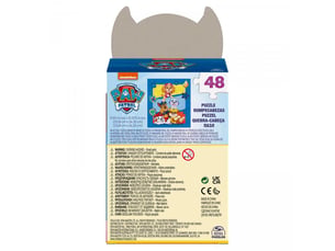 Puzzle boite personnage 48 pieces carton chase la pat' patrouille