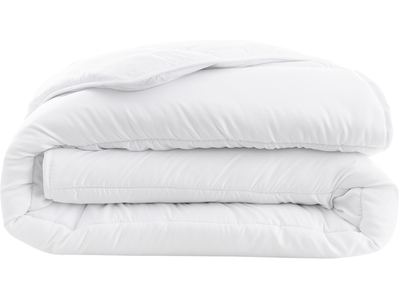 Couette tempérée 240 x 260 cm polyester blanc 15000003231 - Conforama A