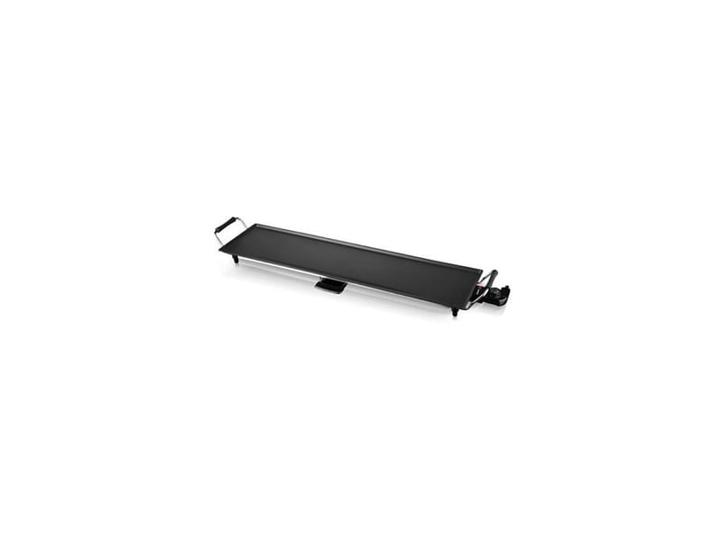  Plancha électrique 90 cm thermostat reglable 1800w noir fagor fgp90  - Conforama B