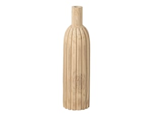 Vase bouteille en bois marek 56cm naturel