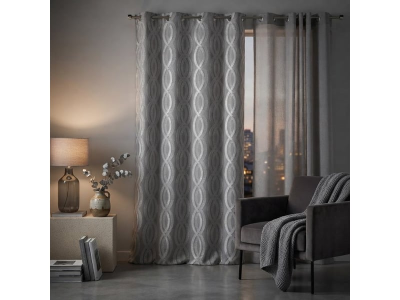  Rideau a oeillets miriade  - Conforama B