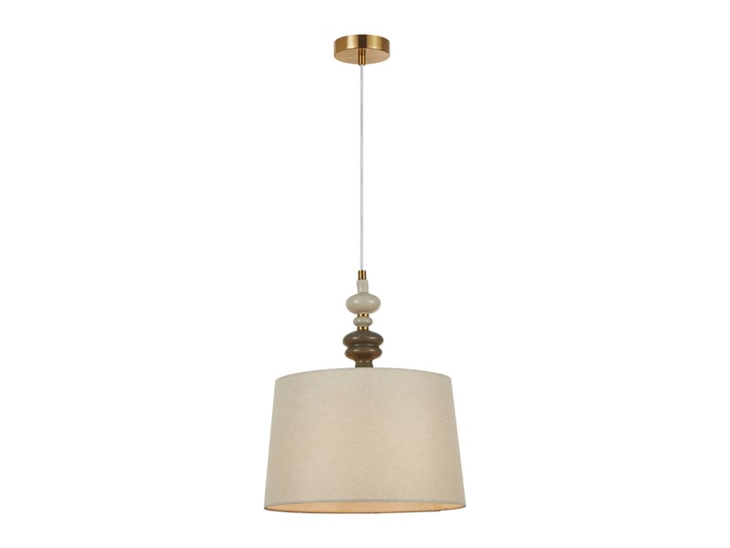  Italux moren suspension cylindrique ii 34 cm, bronze antique  - Conforama A