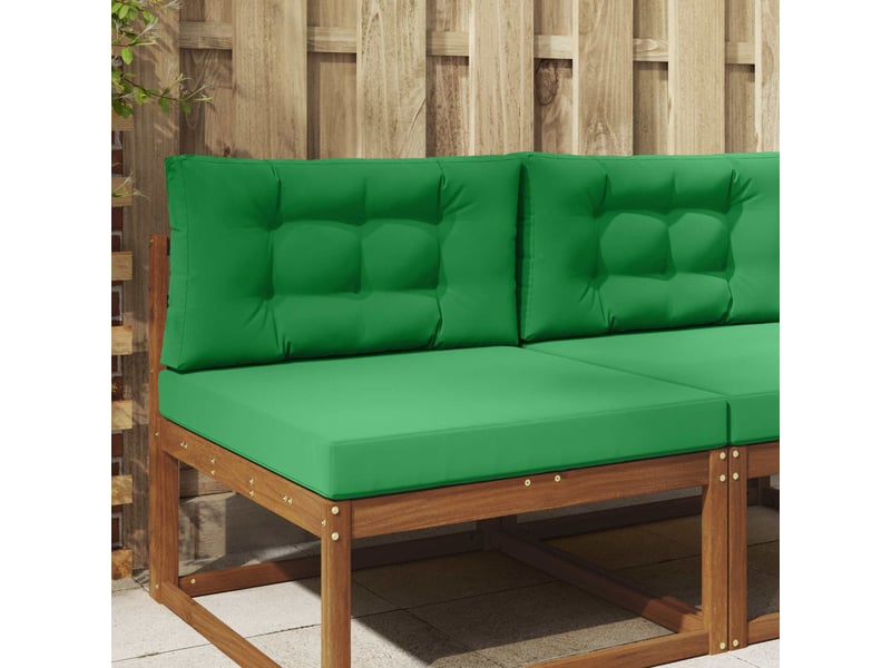  Coussin de canapé d'extérieur, coussin de chaise polyester vert 80 x 80 cm cf54195  - Conforama B