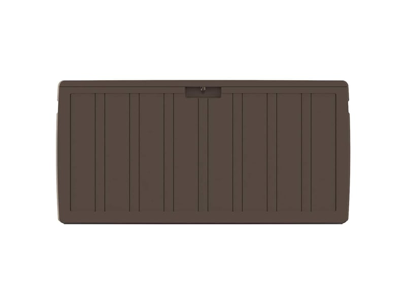  Boîte à coussins marron 117x45,5x57,5 cm 270 l  - Conforama D