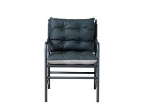 Fauteuil fixe  evarich Cuir / Tissu noir