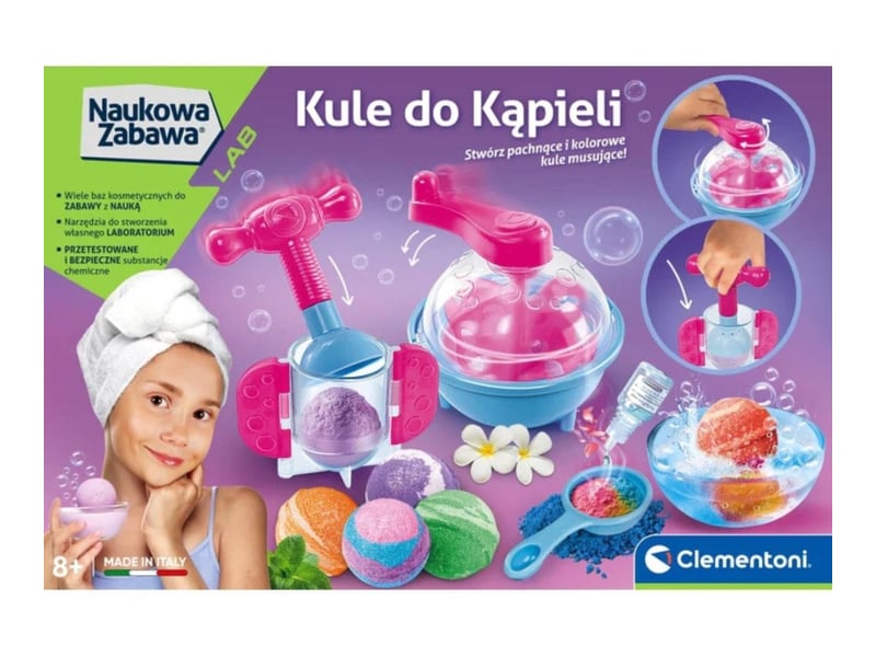  Coffret scientifique clementoni 50397 science  and  jeu - boules de bain effervescentes 8005125503971 - Conforama C