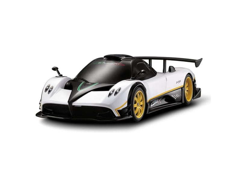 Voiture télécommandée pagani zonda r 1:24 blanc 2,4ghz 405143 - Conforama E