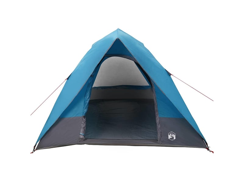 Tente de camping 2 personne bleu taffetas imperméable shl93620 - Conforama D