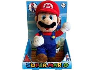 Peluche articulée mario rouge 25 cm bras et jambes mobiles