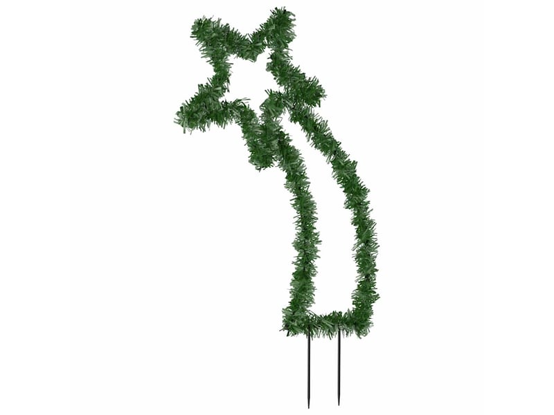  Décoration lumineuse météore de noël avec piquets 115 led 89 cm  - Conforama D