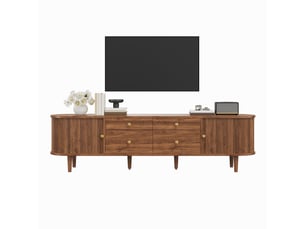 Lit adulte coloris bois foncé 180 cm <strong>SWEIKO</strong>  <strong></strong>
