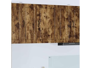 Armoire de cuisine chêne fumé 50x31x80cm bois d'ingénierie shl9136