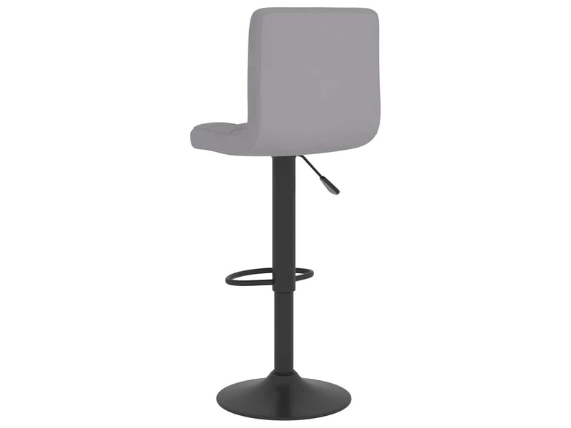  Tabouret de bar, chaise de bar gris clair tissu shl29971  - Conforama E