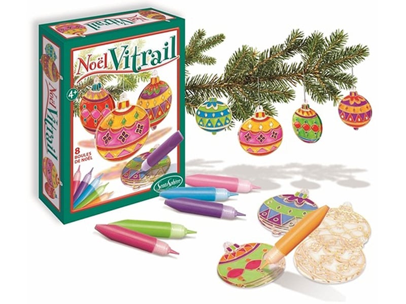  Kit creatif noel vitrail. 2460 - Conforama B