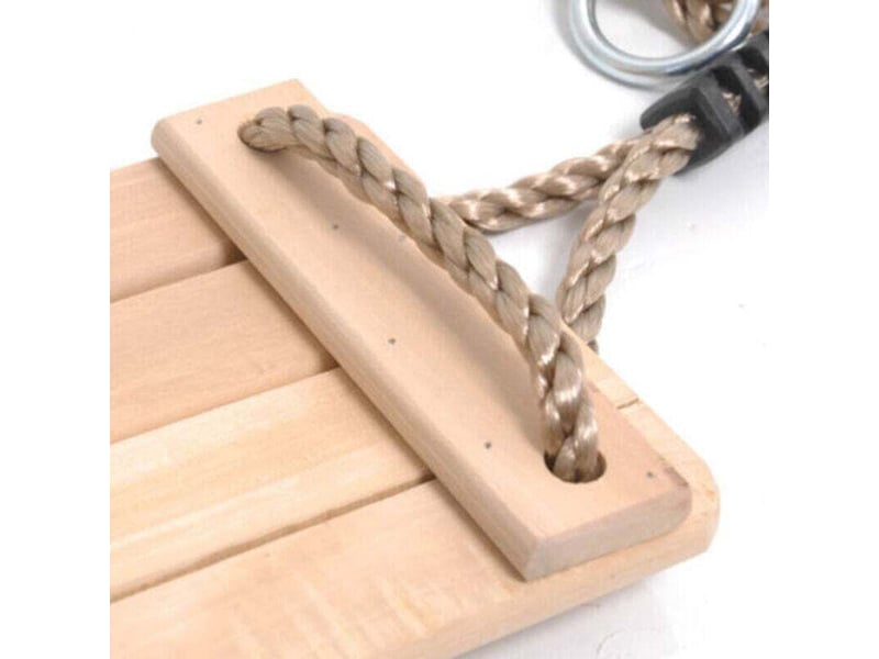 Balançoire pour enfant 40x16cm avec planche en bois de pin massif - Conforama B