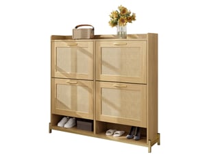 Meuble à chaussures 20 paire(s)  <strong></strong>  <strong></strong> coloris bois clair